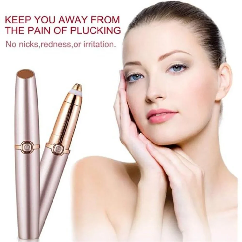 Eyebrow Hair Remover, SiKii Painless-Precision Eyebrow Trimmer Brows Epilator